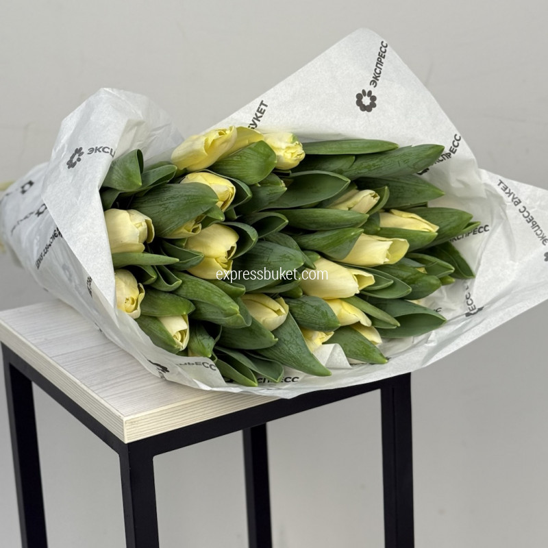 Тюльпаны желтые, 25 шт